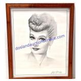 1989 I Love Lucy Signed Print (27 x 22)