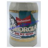 1991 Budweiser Georgia Beer Stein
