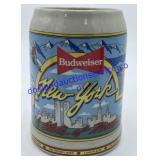 1991 New York Budweiser Beer Stein