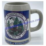 1991 Washington Budweiser Beer Stein
