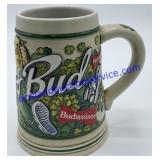 Erin Go Bud Budweiser Beer Stein