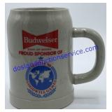 1990 Seattle Goodwill Games Budweiser Beer Stein