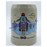 Daytona 90 Bike Week Budweiser Beer Stein