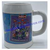 1992 Mardi Gras Budweiser Beer Stein