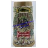 California Budweiser Beer Stein