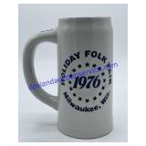 1976 Holiday Folk Fair Beer Stein
