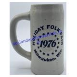 1976 Holiday Folk Fair Beer Stein