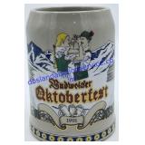 1991 Budweiser Octoberfest Beer Stein