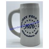 1976 Holiday Folk Fair Beer Stein