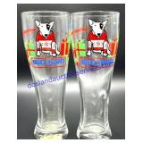 Pair of Spuds Mackenzie Bud Light Tall Beer