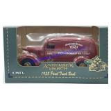 1/25 Anheuser Busch 1938 Ford Panel Truck Bank