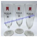 Lot of (3) Michelob Beer Glasses
