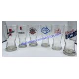 Lot of (6) Beer Glasses