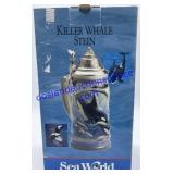 Sea World Killer Whale Stein