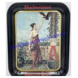 Budweiser Roman Girl Beer Tray (13 x 11)