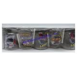 Bud Light Racing Shot Glasses