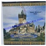 "Alpine Flowers" Stein Anheuser Busch Old World