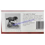 " An Apple For King " Clydesdale Figurine