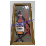 Long Neck Budweiser Mirror 10-1/2"Wide x 22-1/2" T