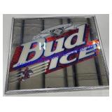 Bud Ice Mirror 25"Wide x 21"Tall