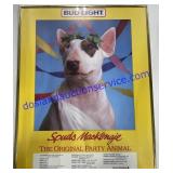 Spuds Mackenzie Framed Poster 28"Tall x 22"Wide