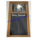 LA Beer From Anheuser Mirror / Dry Erase Board