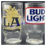 Pair of Anheuser Busch Related Glasses