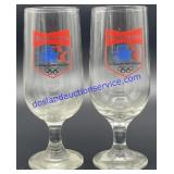 Lot of (7) Budweiser LA 1984 Olympics Beer