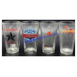 Lot of (4) Pint Glasses