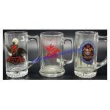 Lot of (3) Anheuser Busch Beer Mugs