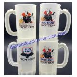 Lot of (4) Plastic Spuds MacKenzie Fright Night