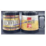 Pair of Plastic Michelob Mugs
