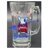 Spuds MacKenzie Bud Light Beer Glass