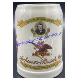 1990 August A. Busch Jr. Beer Stein