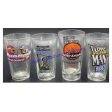 Lot of (4) Pint Glasses