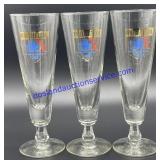 Lot of (3) Michelob LA 1984 Olympics Beer Glasses