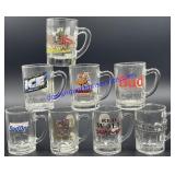 Lot of (8) Anheuser Busch Mini Beer Mugs