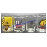 Lot of (4) Anheuser Busch Shot Glasses
