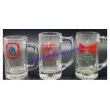 Lot of (3) Anheuser Busch Beer Related Mugs