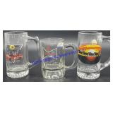 Lot of (3) Anheuser Busch Beer Related Mugs