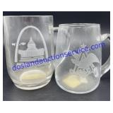 Gateway Arch and Anheuser Busch Glasses