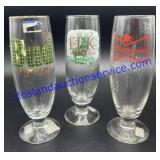 Lot of (3) Budweiser Glasses