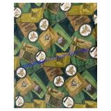 4 yards Of Anheuser Busch Fabric