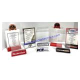 Lot of (8) Bar Advertising Stands