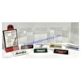 Lot of (8) Bar Advertising Stands