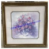 Floral Print 27-1/2"W x 27" T