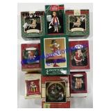 Lot Of 9 Assorted Christmas Ornaments