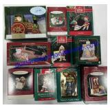Lot Of 10 Assorted Christmas Ornaments