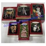 Lot Of 6 Assorted Christmas Ornaments