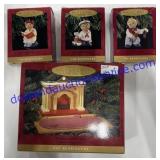 Lot Of 4 Assorted Christmas Ornaments Hallmark